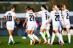 Poraz slovenskih nogometašic proti Srbiji