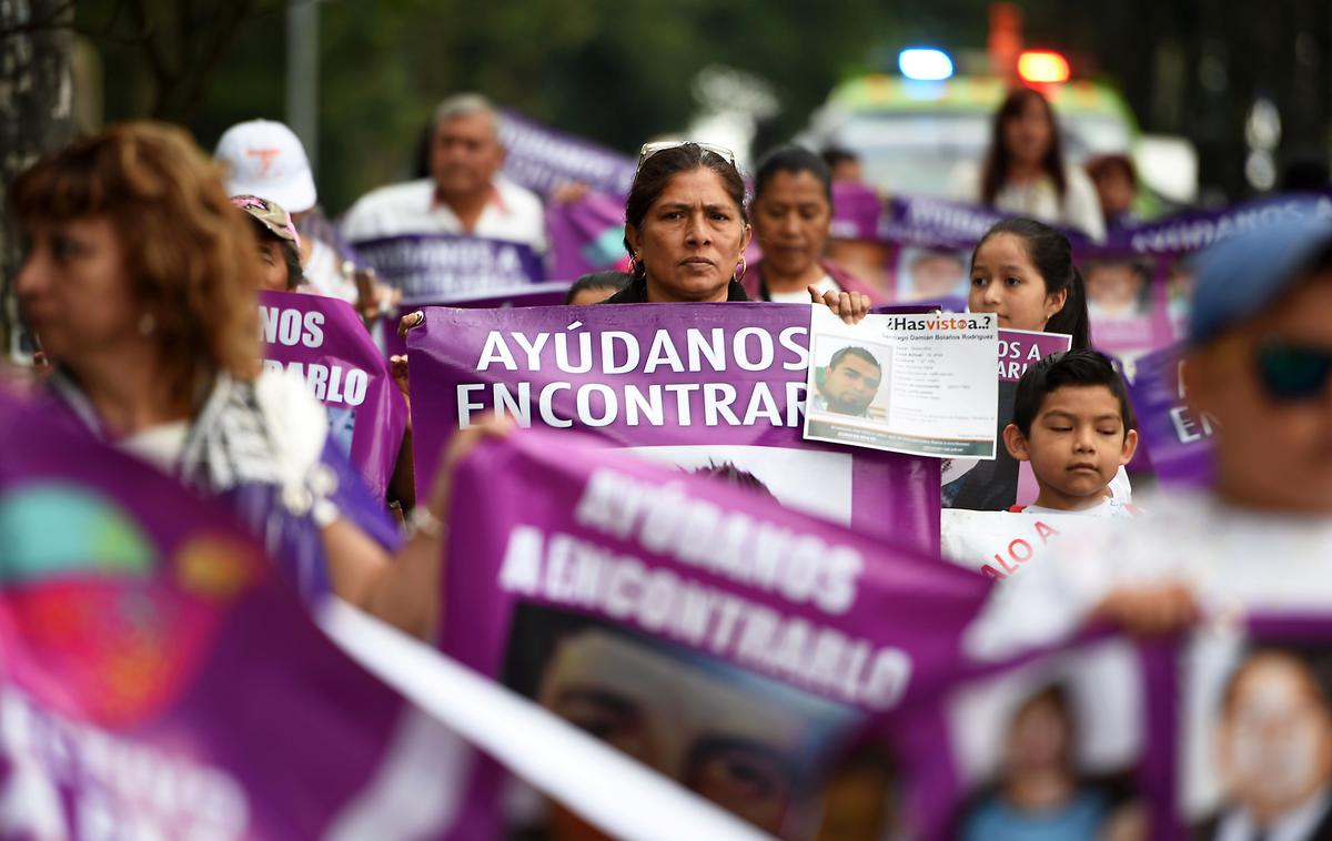 Mehika, pogrešani | V Mehiki pogrešajo okrog 37 tisoč ljudi. | Foto Reuters