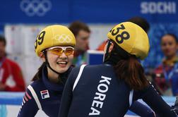 V ženskem hitrostnem drsanju še dve medalji za Korejo
