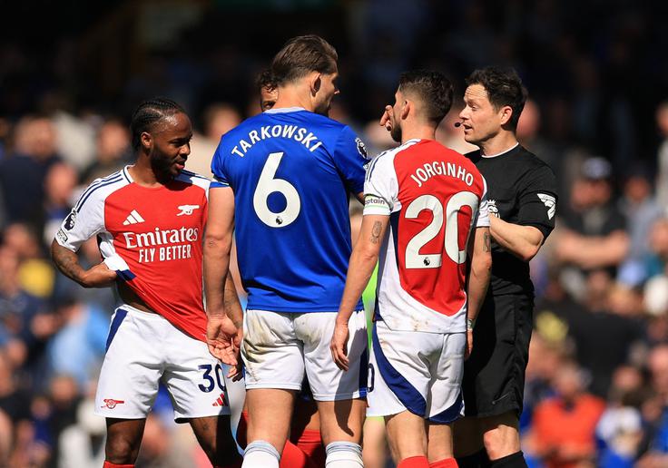 Everton in Arsenal sta igrala 1:1. | Foto: Reuters