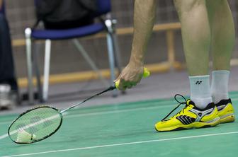 Badmintonist Miha Ivančič tretji v Zagrebu
