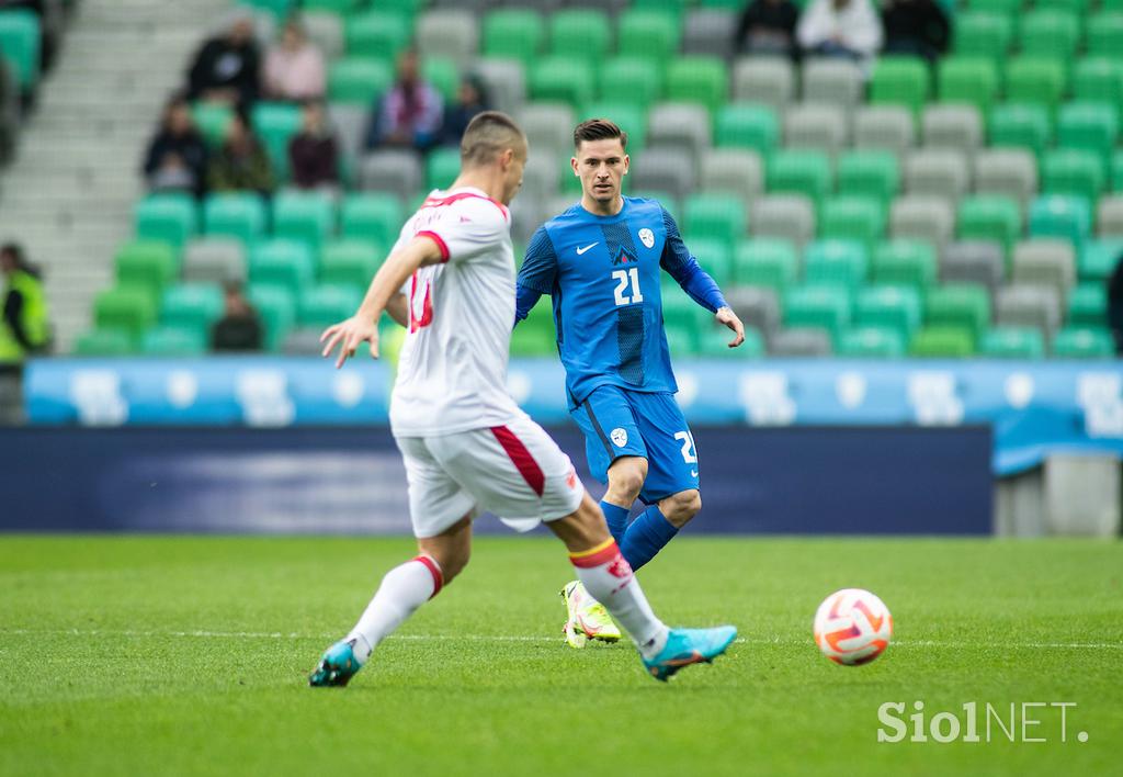 Prijateljska nogometna tekma: Slovenija - Črna gora, slovenska nogometna reprezentanca