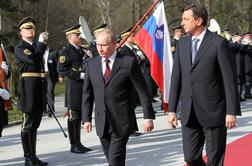 Vladimir Putin potrdil obisk v Sloveniji