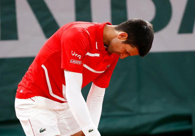 Novak Đoković je bil v finalu OP Francije povsem nemočen. | Foto: Gulliver/Getty Images