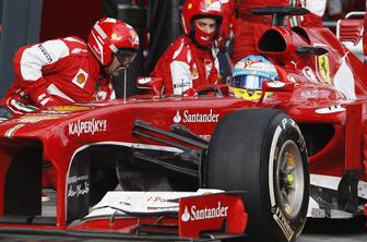 Ferrari: Stopničke na štartu 2013 nas niso začarale