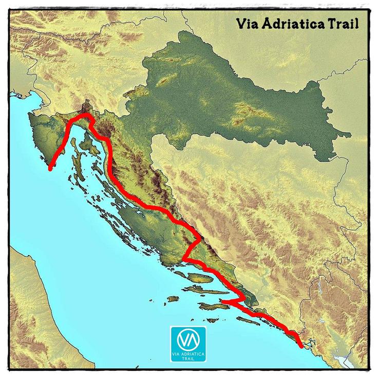 Via Adriatica Trail Via Adriatica Trail je dolga 1100 kilometrov. | Foto: