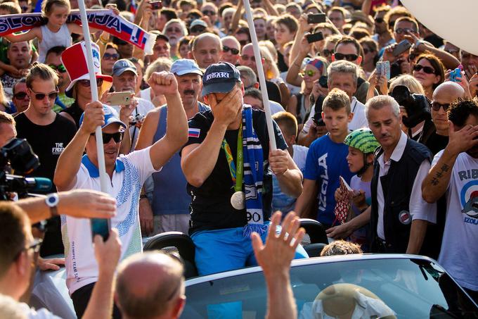 Vasilij Žbogar sprejem po Riu 2016 | Foto: Žiga Zupan/Sportida