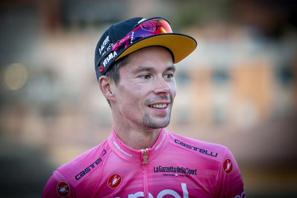 Roglič z razlogom na snegu, dobil nasvete od šampiona