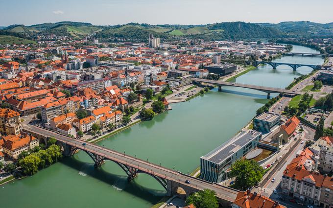 Maribor ni le mesto mostov, ampak tudi mesto, ki sprejema aktivno mobilnost za svoj način transporta po mestu. Deset odstotkov Mariborčanov za vsakodnevne vožnje že uporablja kolo. | Foto: Getty Images
