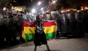 V Boliviji po volitvah izbruhnilo nasilje #foto #video