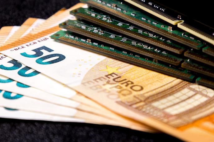 Pomnilnik RAM, RAMI | Pomnilnik RAM se je od sredine leta 2025 podražil za več sto odstotkov, trend dvigovanja cen pa se bo še stopnjeval, svarijo analitiki. | Foto Shutterstock