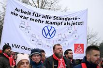 Volkswagen protest stavka