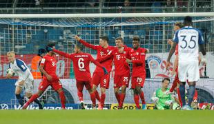 Bayern in Kamplov Leipzig izkoristila spodrsljaj vodilnih