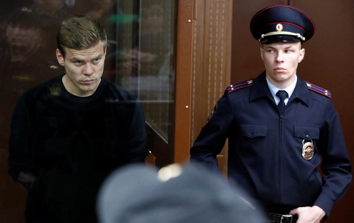 Aleksander Kokorin | Aleksander Kokorin bo do 8. decembra v zaporu. Njegov odvetnik je sicer napovedal pritožbo. | Foto Reuters
