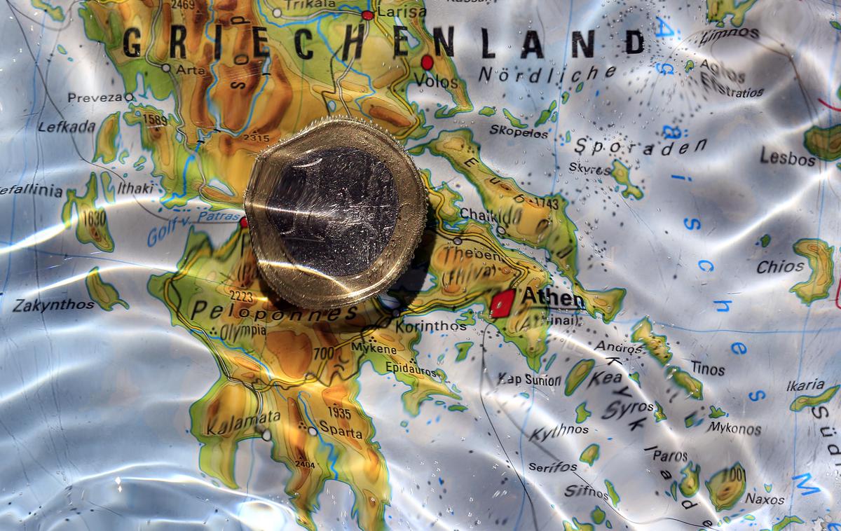 Grčija in evro | Foto Reuters