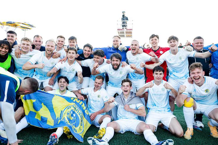 Brinje Radomlje je bilo pozitivno presenečenje klubske sezone 2025/26 v Sloveniji. Postali so drugoligaški prvaki in pokalni finalisti. | Foto: Aleš Fevžer