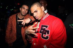 Chris Brown in Drake sta se stepla zaradi Rihanne