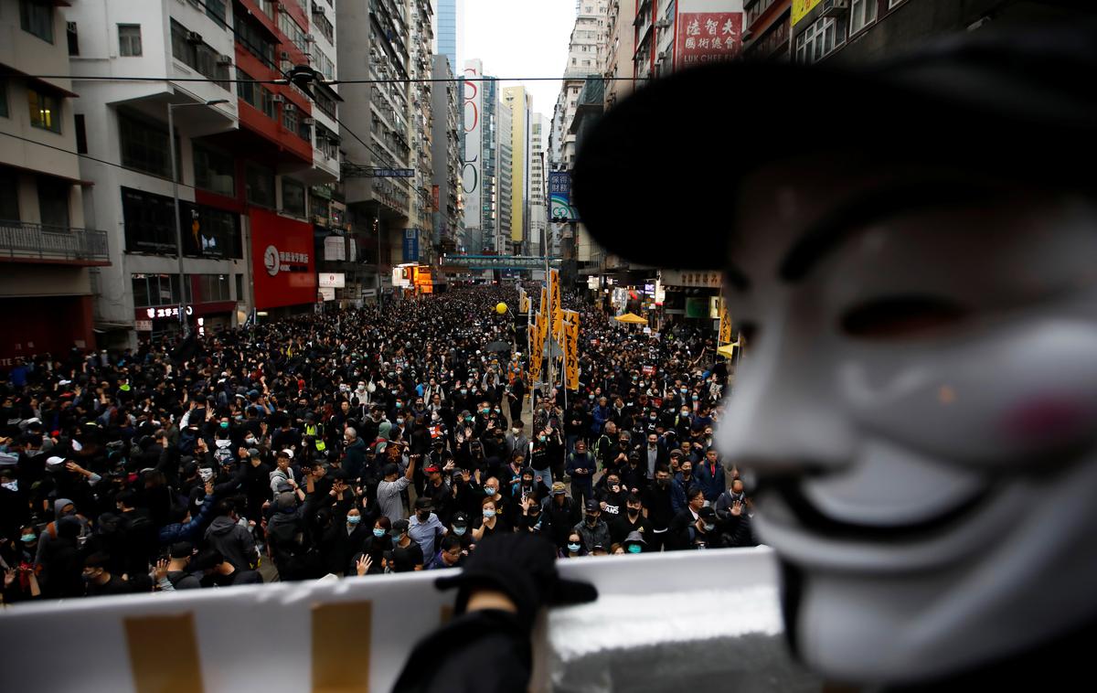 Protest v Hongkongu | Foto Reuters