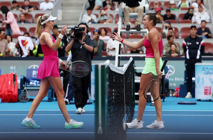 Arina Sabalenka je v Pekingu preskočila britansko oviro. | Foto: Reuters