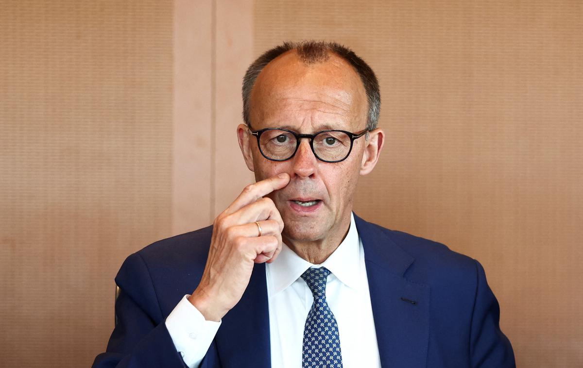 Friedrich Merz | "Za orožje, ki ga Ukrajini dobavljajo Britanci, Francozi, Američani in tudi mi, ni več omejitev glede dometa," je dejal Merz. | Foto Reuters