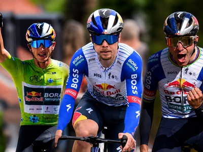 Red Bull razkril karte za Tour: kapetana Evenepoel in Lipowitz, pomembna vloga Tratnika