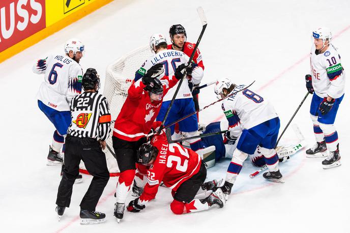 Kanada - Norveška (SP v hokeju 2021) | Kanadčani so prišli do prve zmage na tem prvenstvu, ko so s 4:2 premagali Norveško. | Foto Guliverimage