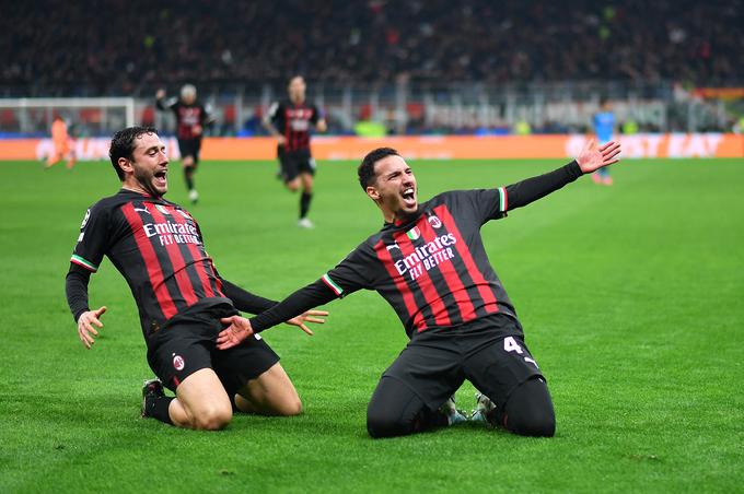 AC Milan je v vodstvo popeljal Ismael Bennacer. | Foto: Reuters