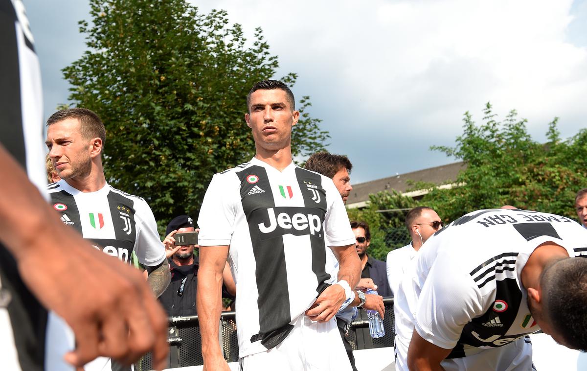 Cristiano Ronaldo | Cristiano Ronaldo je debi v dresu Juventusa dočakal na prijateljski tekmi in zabil že po sedmih minutah. | Foto Reuters