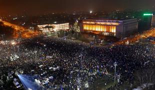 Protesti v Romuniji odnesli prvega ministra