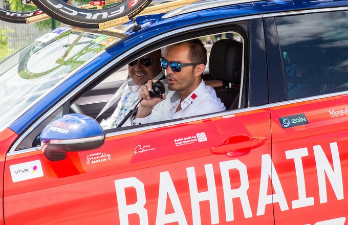 Nekdanji kolesar Gorazd Štangelj je eden od športnih direktorjev ekipe Bahrain Merida. | Foto: Vid Ponikvar