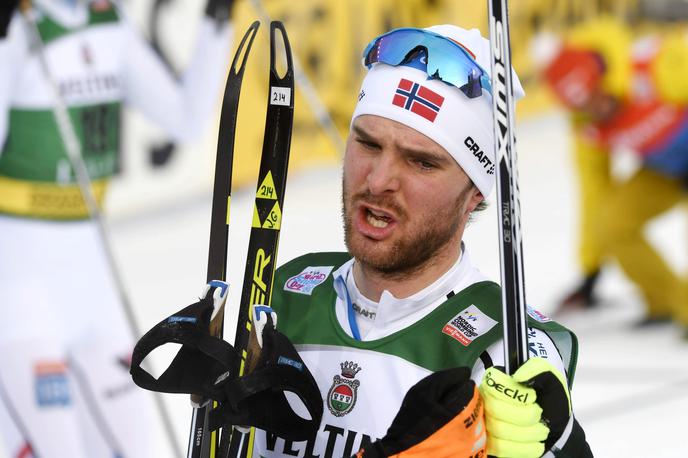 Joergen Graabak | Norvežan Joergen Graabak je bil najboljši v Lahtiju. | Foto Reuters