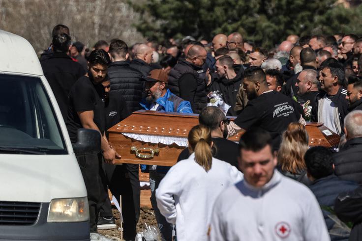 Kočani, pogreb, Severna Makedonija | Foto: Reuters