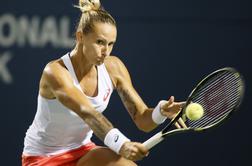 Nastja Kolar drsi navzdol po lestvici WTA, Hercogova še vedno najboljša Slovenka