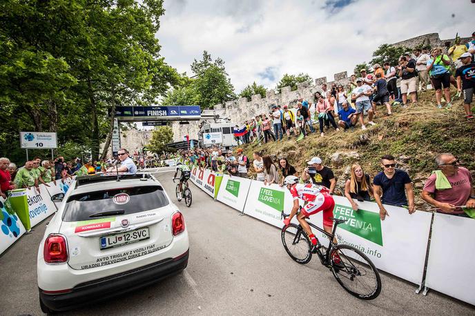 Roglič celje | Druga etapa letošnje dirke Po Sloveniji se bo končala na Celjskem gradu. | Foto Vid Ponikvar