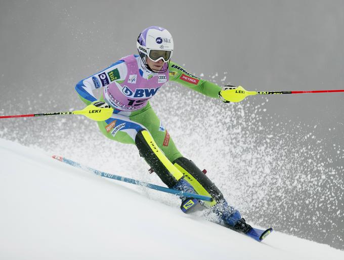 Ana Bucik v tej zimi le dvakrat do točk, za 20. in 22 mesto. | Foto: Reuters