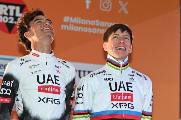 Isaac del Toro Tadej Pogačar | Isaac del Toro bo prihodnje leto prvič nastopil na Dirki po Franciji. Vodstvo ekipe ga na francoske ceste pošilja po nabiranje izkušenj.  | Foto Guliverimage