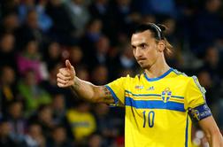 Švedi proti Sloveniji brez prvega zvezdnika Zlatana Ibrahimovića