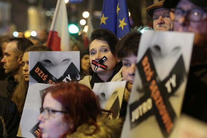 Poljska protesti | Foto Reuters