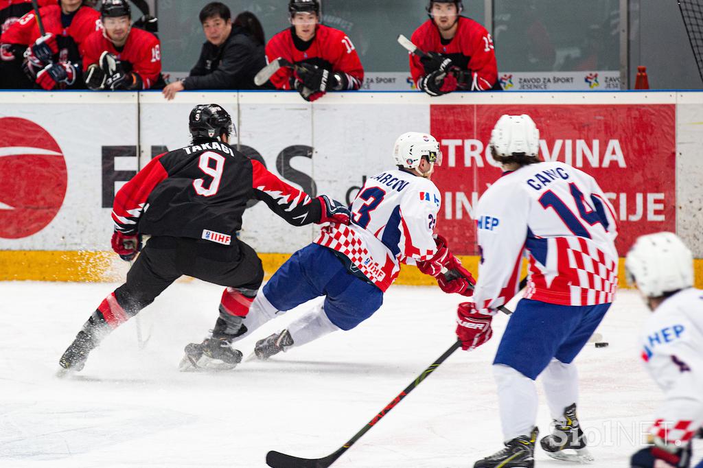 Japonska Hrvaška olimpijske predkvalifikacije hokej