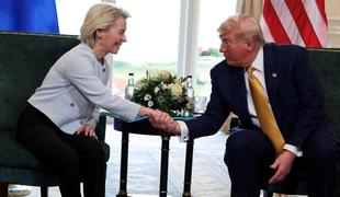 Trumpu in von der Leyen je uspelo