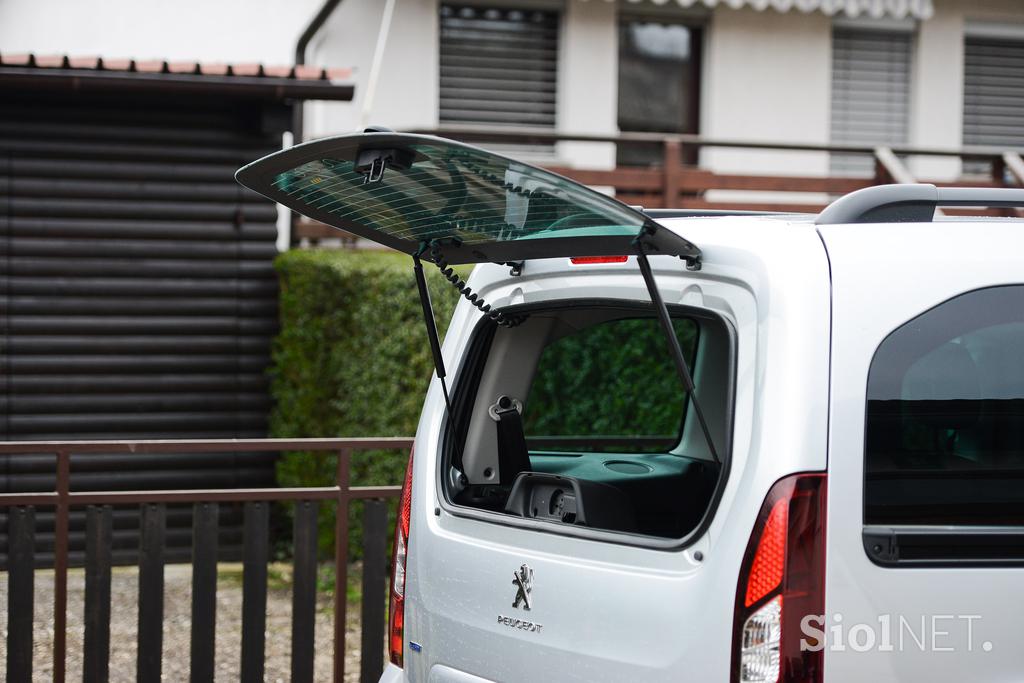 Peugeot partner - fotogalerija testnega vozila
