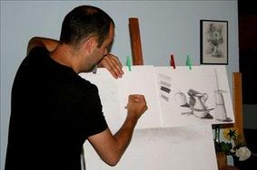 Na ustvarjalni oddih v Groharjevo hišo