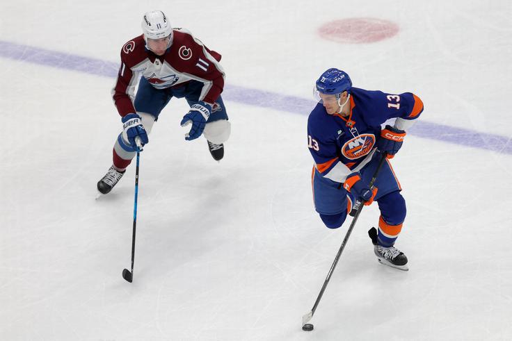 New York Islanders je končal Coloradov niz osvajanja točk na 17 zaporednih tekmah, premagal ga je s 6:3. | Foto: Reuters