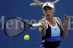 Carolina Wozniacki se je namučila