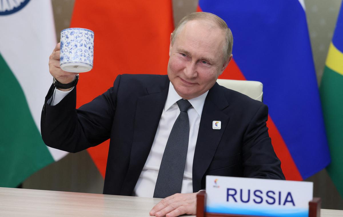Vladimir Putin | Putin bi moral danes prvič po začetku vojne v Ukrajini nagovoriti svoj narod. | Foto Reuters