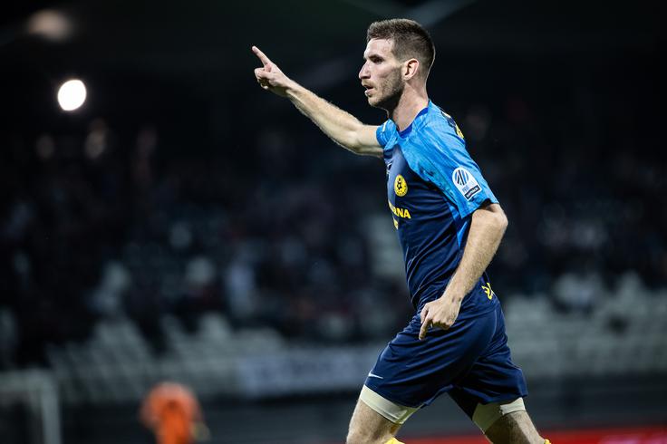 Damjan Vuklišević je povišal na 2:0. | Foto: Jure Banfi/alesfevzer.com