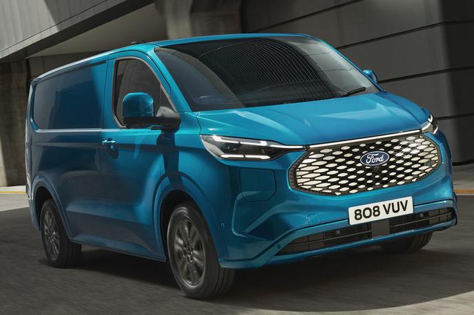 Ford e-transit custom | Ford bo električnega dostavnika pričel izdelovati v drugi polovici prihodnjega leta. | Foto Ford