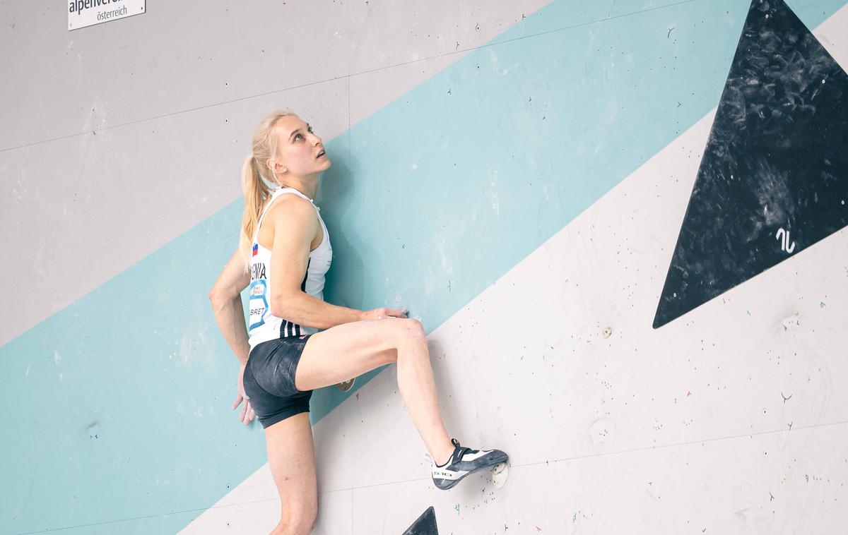 Janja Garnbret | Janja Garnbret nadaljuje uspešne predstave na svetovnem prvenstvu v športnem plezanju v Seulu.  | Foto Guliverimage