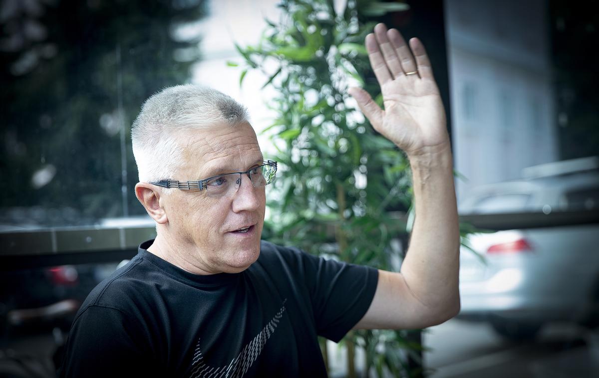 Peter Vilfan | Peter Vilfan je komentiral dogajanje na tekmi s Poljsko, ki jo je Slovenija izgubila. | Foto Ana Kovač