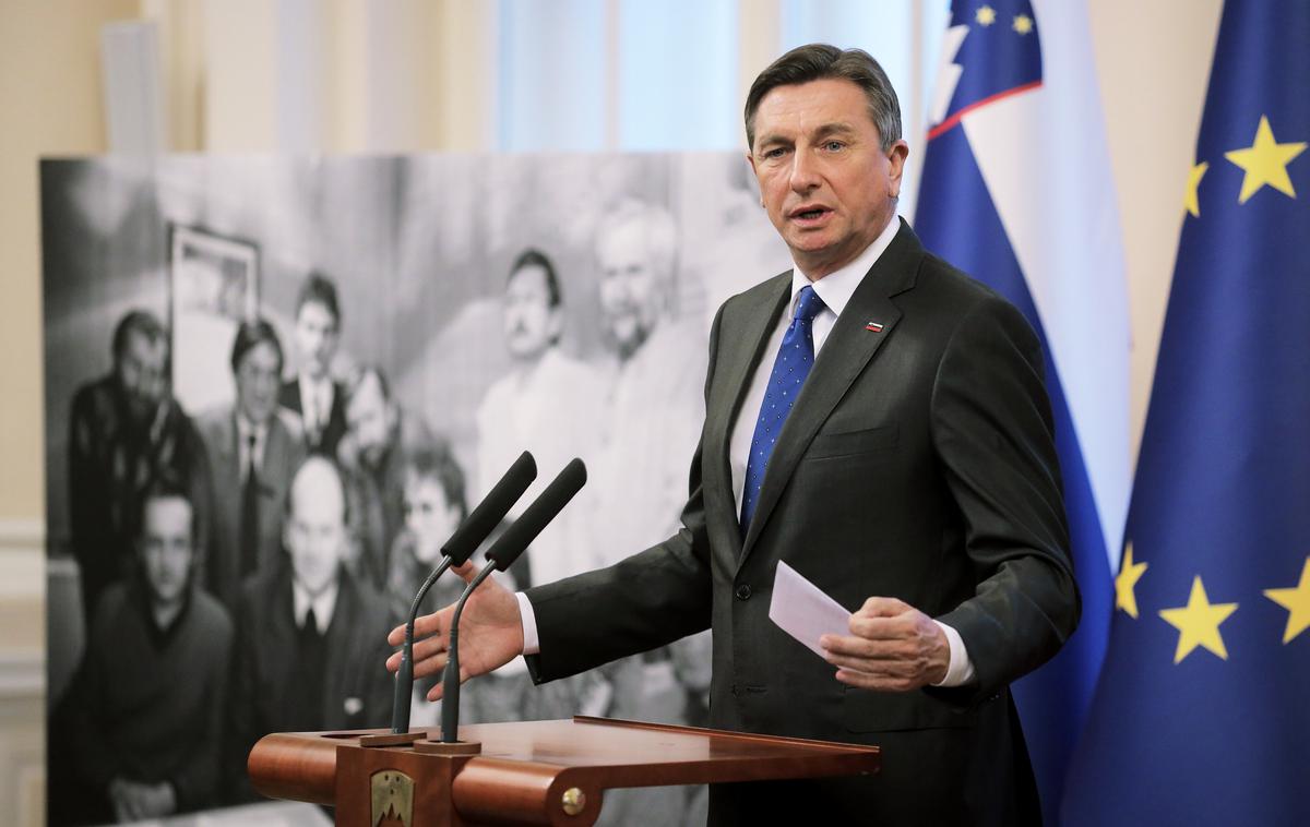 Borut Pahor | Ključni del obiska bo petek, ko se bo Pahor srečal s predsedniki osrednjih institucij unije. | Foto STA